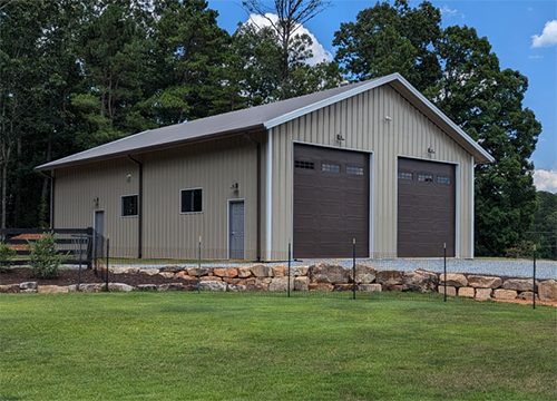 US Patriot Steel garage buildings