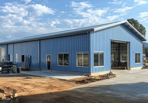 US Patriot Steel workshop buildings